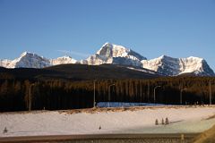 42 Storm Mountain Morning From Trans Canada Highway At Highway 93 Junction Driving Between Banff And Lake Louise in Winter.jpg